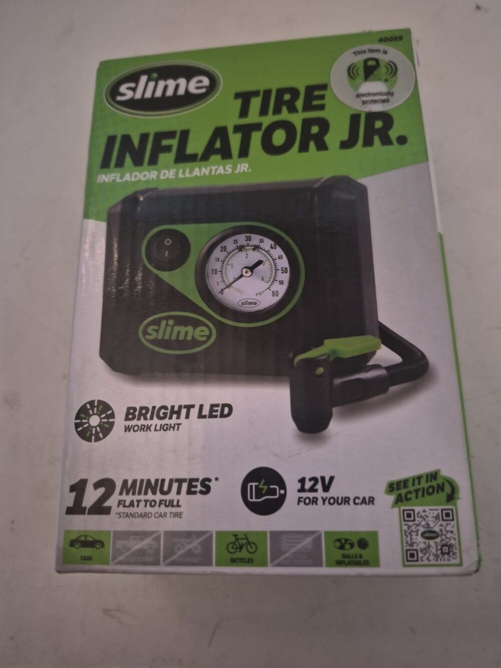 slime tire inflator jr